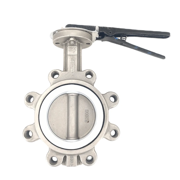 Tay cầm 316L loại ptfe Butterfly Valve