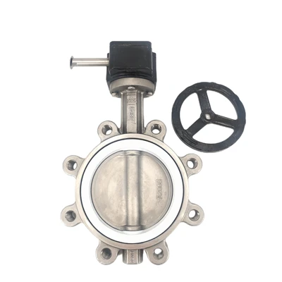 Van bướm PTFE loại 316L Worm Gear Lug